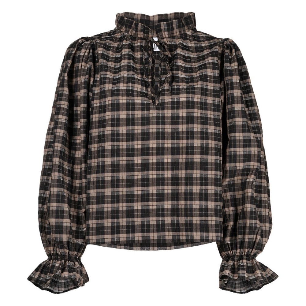 Check blouse